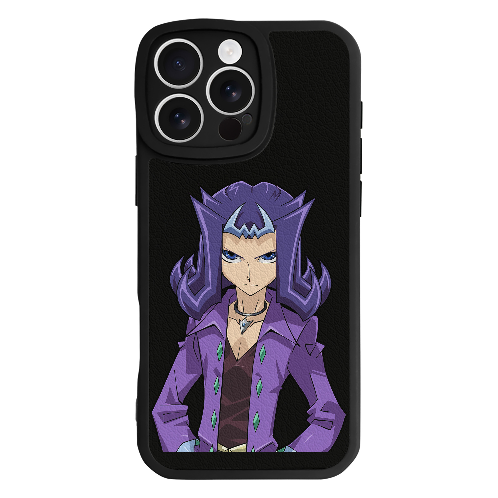 遊☆戯☆王 Yu-Gi-Oh! 【iPhone 16シリーズ対応】シリコンスマホケース（レザー調） 材質：シリコン